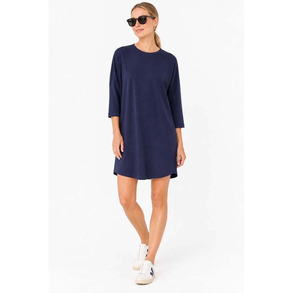 Tuckernuck Pomander Place Navy Knit Dress Dress Fall Transition (MSRP: $148) XL